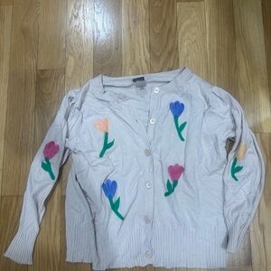 Aeda Cream Knit Cardigan